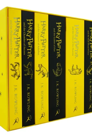 Harry Potter Hufflepuff House Editions Paperback Box Set